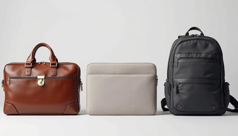 découvrez notre sélection de sacs pour ordinateur portable : sacoches élégantes, housses protectrices et sacs à dos pratiques pour transporter votre appareil en toute sécurité et avec style.