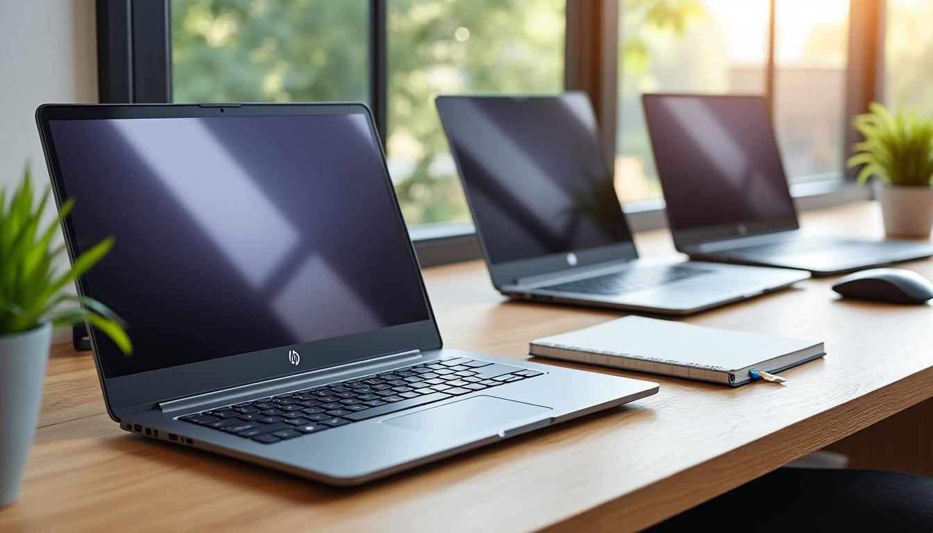 découvrez notre sélection d'ordinateurs portables hp pas chers, idéaux pour une utilisation quotidienne. profitez des meilleurs modèles d'entrée de gamme alliant performance et prix abordable.