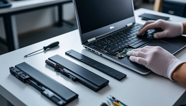 trouvez la batterie compatible avec votre ordinateur portable dell grâce aux références adaptées et découvrez comment la remplacer facilement.