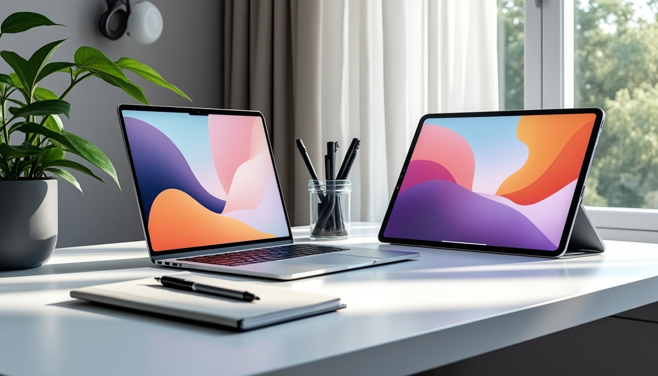 ordinateur portable ou tablette : comparez leurs avantages selon vos usages et choisissez l’appareil le mieux adapté à votre quotidien.